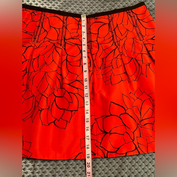 Gap Holly Berry Print Mini Skirt with Pleats - Size 16 - Picture 4 of 7